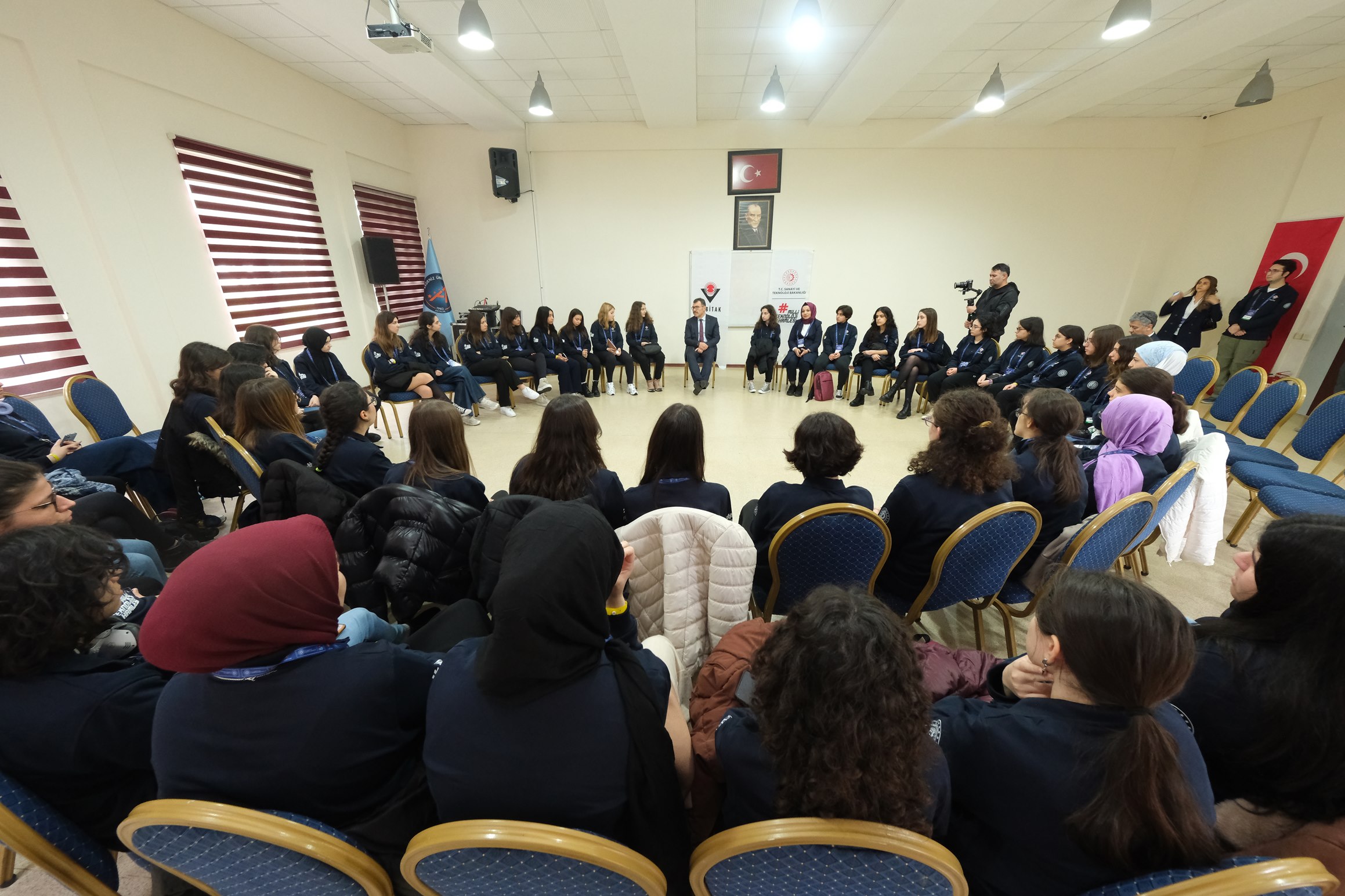 TÜBİTAK President Meets with Female Students at Special Event