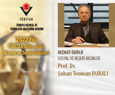 Prof. Dr. Şaban Teoman DURALI (Merhum)