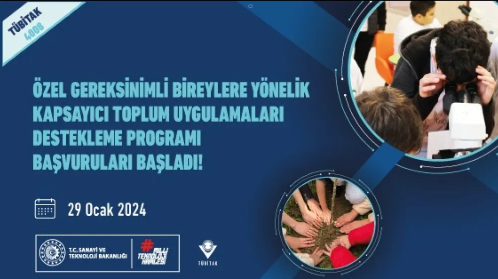 4008 Özel Gereksinimli Bireylere Yönelik Kapsayıcı Toplum Uygulamaları Destekleme Programı 2023 Yılı Çağrısı Açıldı!