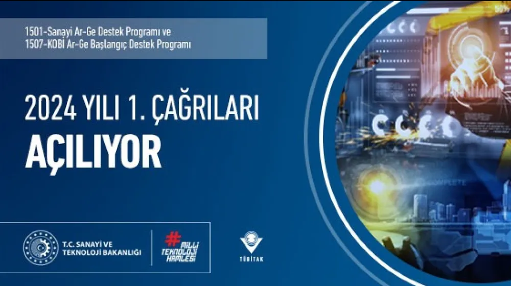 TEYDEB 1501 – 1507 Programlarının 2024 Yılı 1. Çağrıları Açılıyor