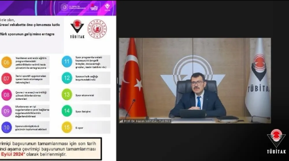 1001 Spor Araştırmaları Özel Proje Çağrısı Bilgilendirme Toplantısı Gerçekleşti