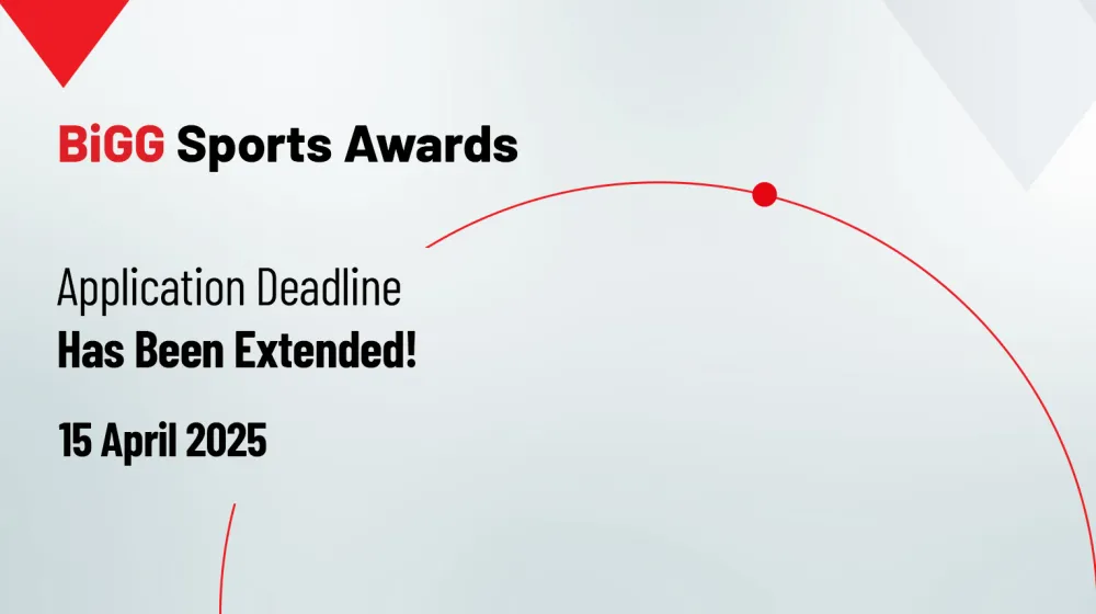 The application deadline for the "BİGG Sports Awards" has been extended