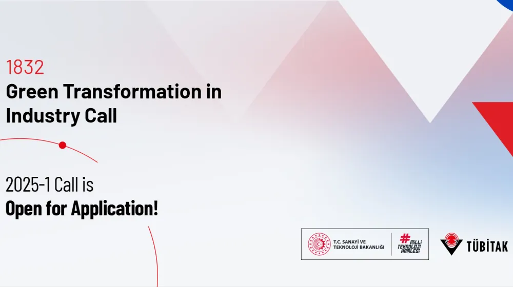 1832-GREEN TRANSFORMATION IN INDUSTRY 2025-1 CALL IS NOW OPEN