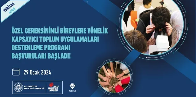 4008 Özel Gereksinimli Bireylere Yönelik Kapsayıcı Toplum Uygulamaları Destekleme Programı 2023 Yılı Çağrısı Açıldı!