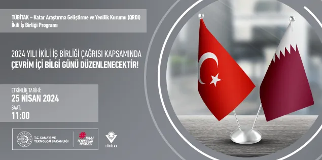 TÜBİTAK-QRDI 2024 Yılı İkili İş Birliği Çağrısı