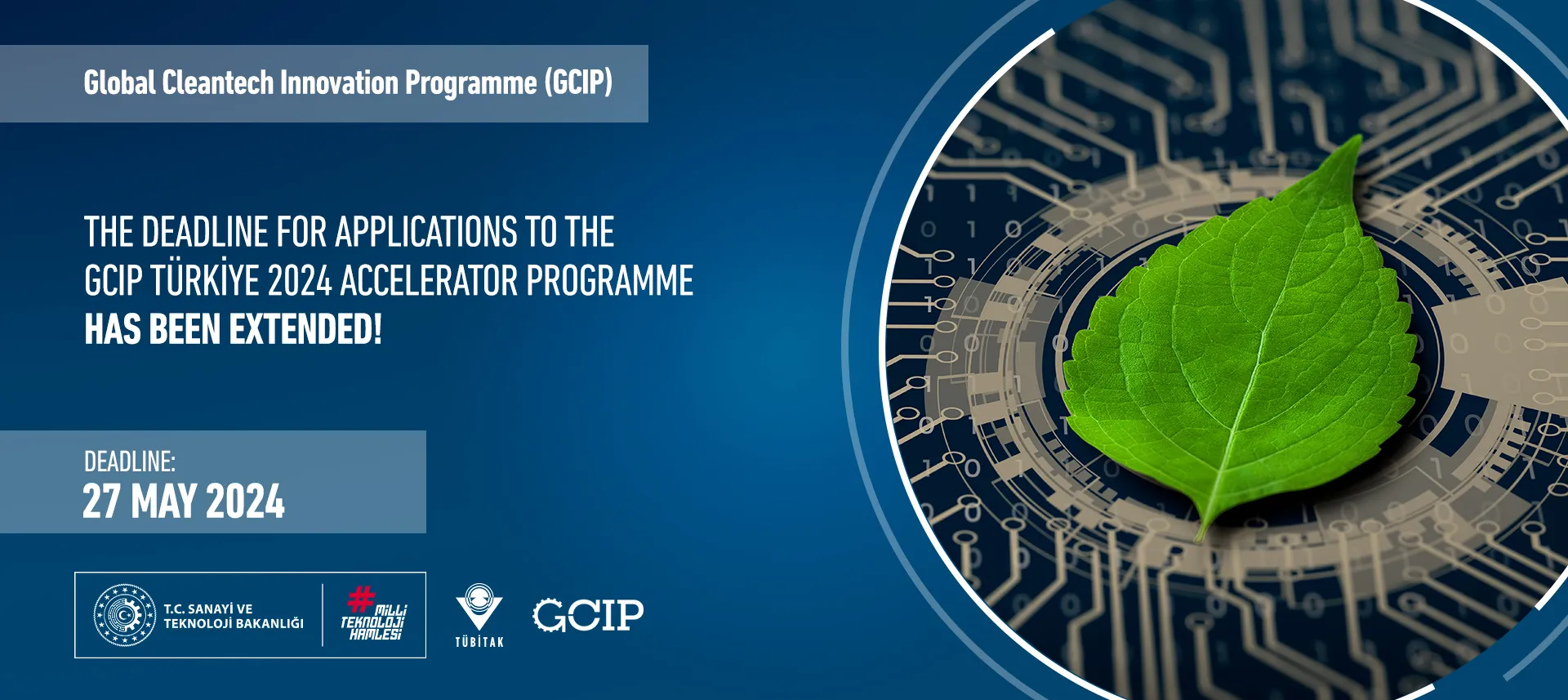 Deadline for Applications to The GCIP Türkiye 2024 Accelerator Programme