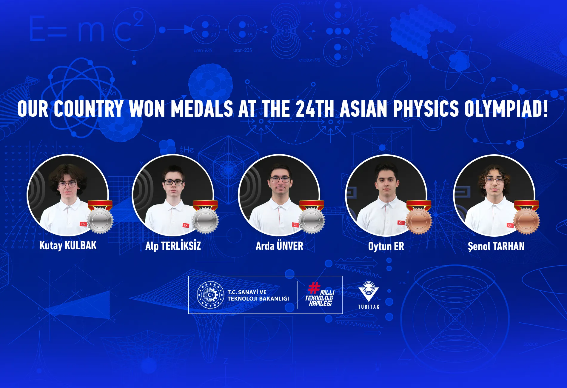 Our country won medals at the 24th Asian Physics Olympiad