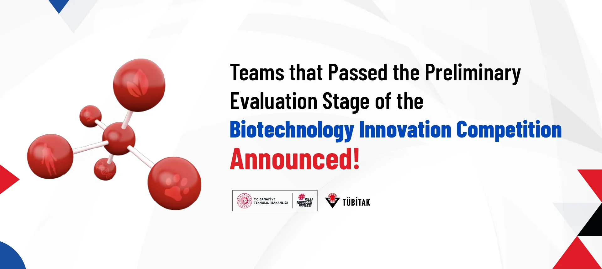 Teams that Passed the Preliminary Evaluation Stage of the Biotechnology Innovation Competition Announced!