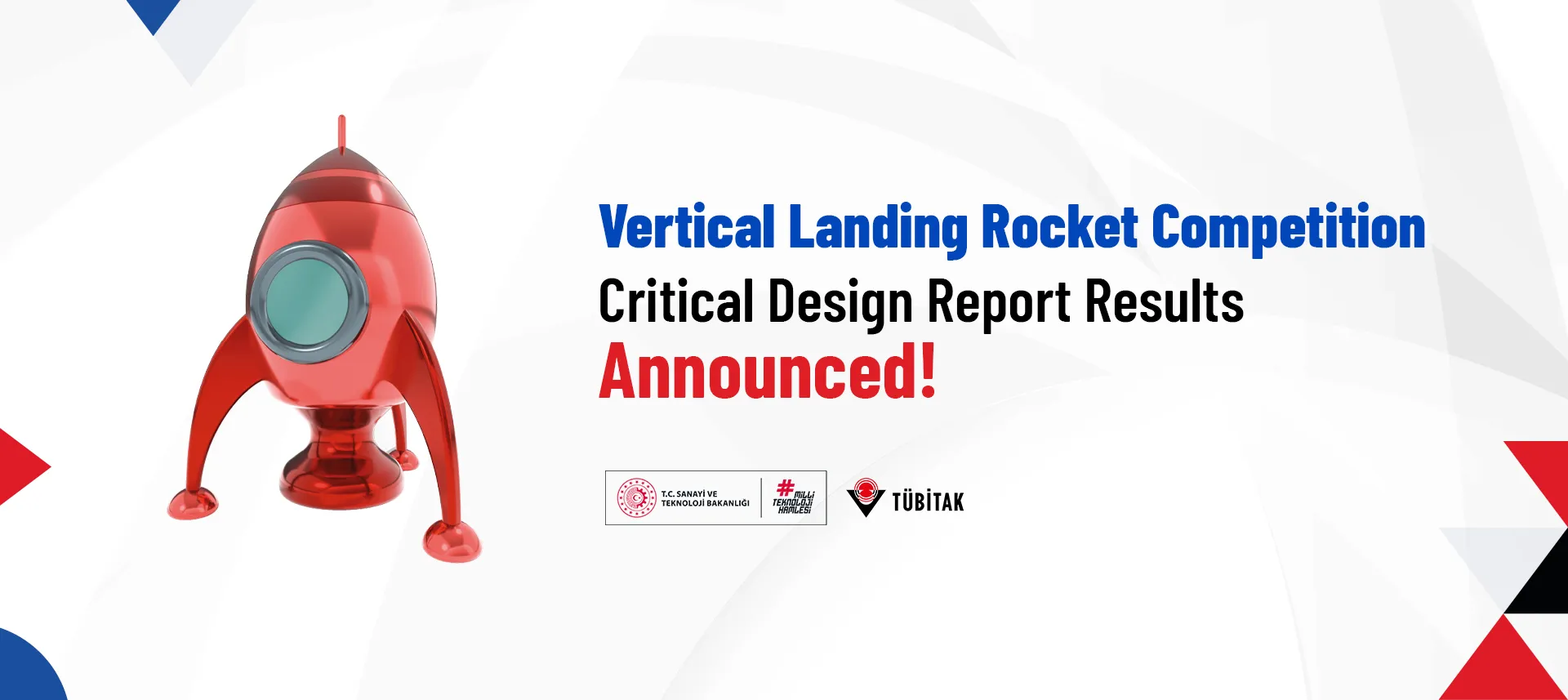 Critical Design Report Results Announced for the Vertical Landing Rocket Competition!