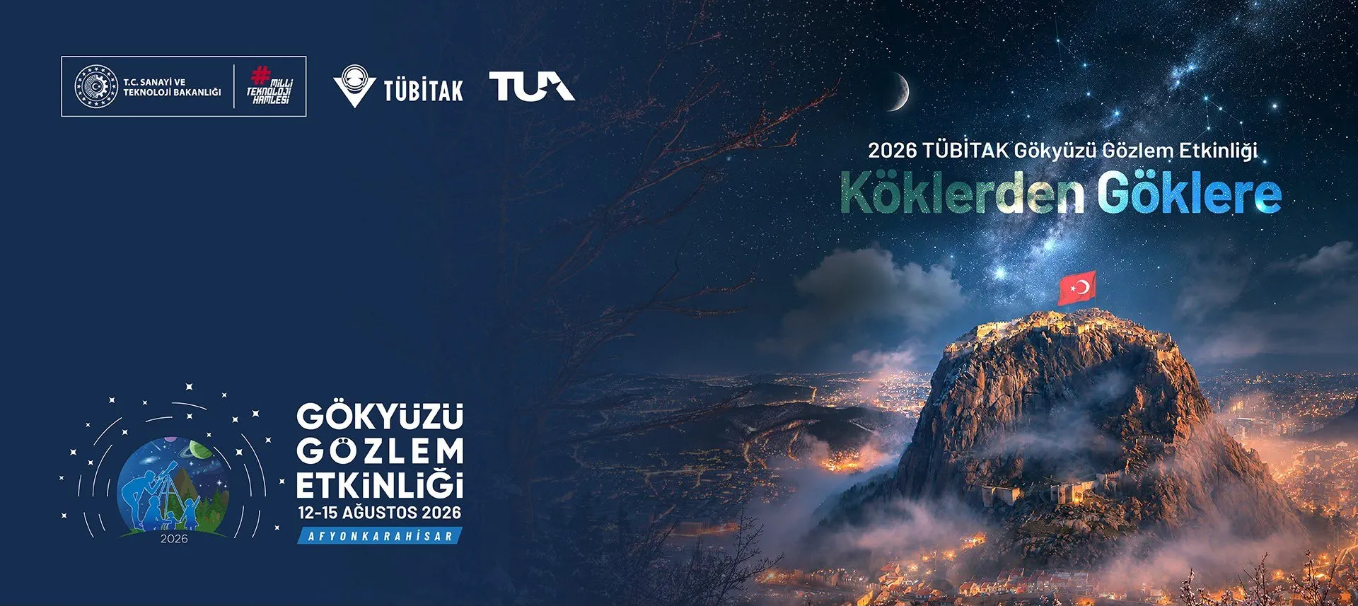 2026 yılı TÜBİTAK Gökyüzü Gözlem Etkinliği için başvurular başladı.