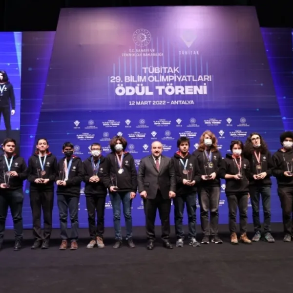 TÜBİTAK 29. TÜBİTAK Bilim Olimpiyatları Ödül Töreni